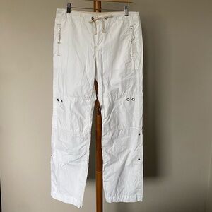 Vintage Gap White Cargo Pants
